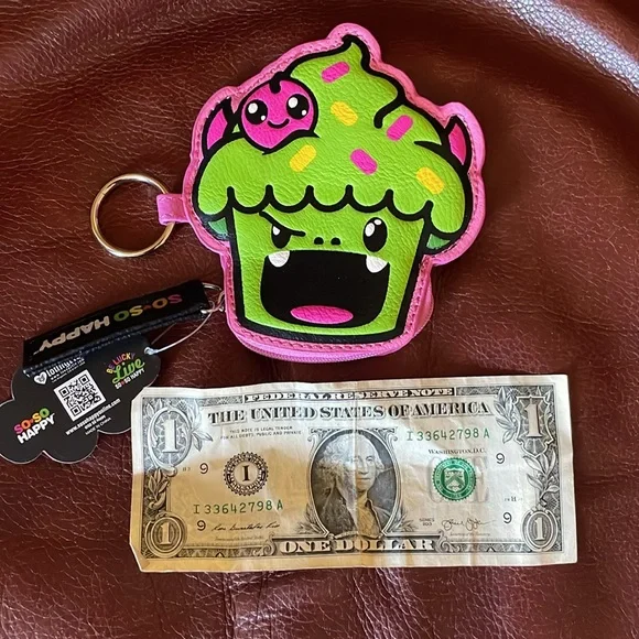 Loungefly Coin Purse/Key Chain NEW - Picture 5 of 5